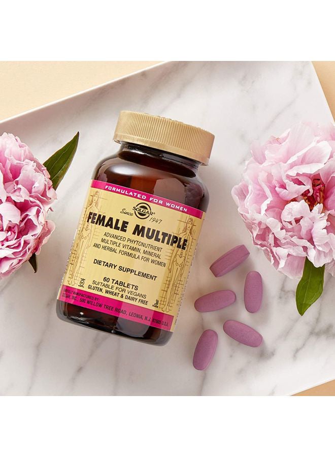 Solgar - Female Multiple Vitamin And Mineral Formula - 120 Tablets - Image 1