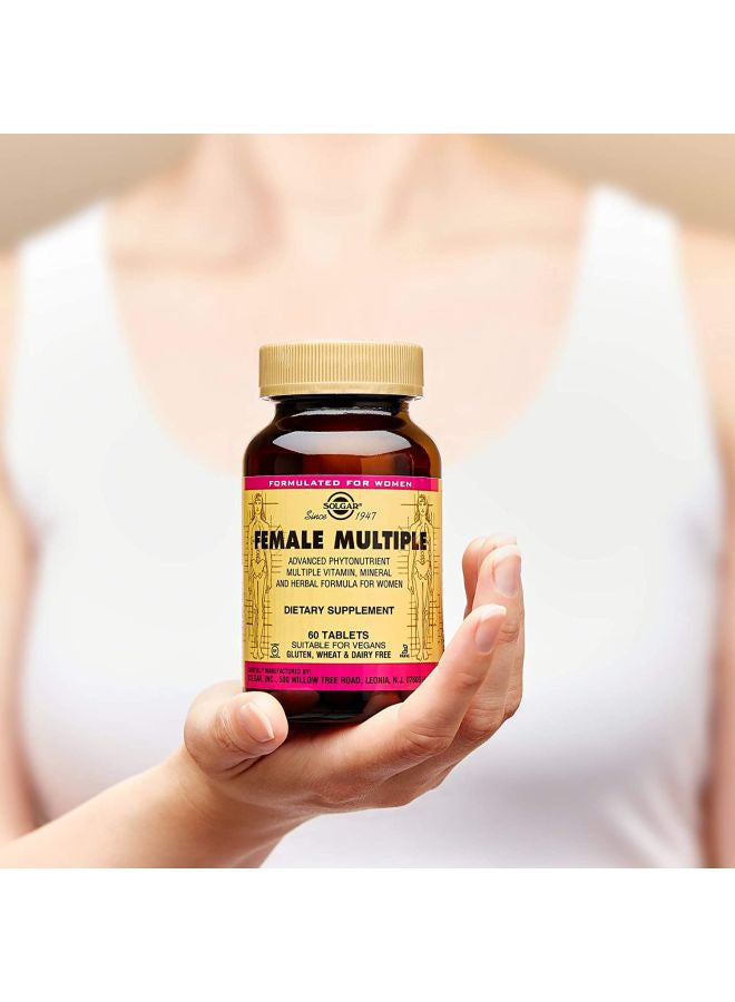 Solgar - Female Multiple Vitamin And Mineral Formula - 120 Tablets - Image 1