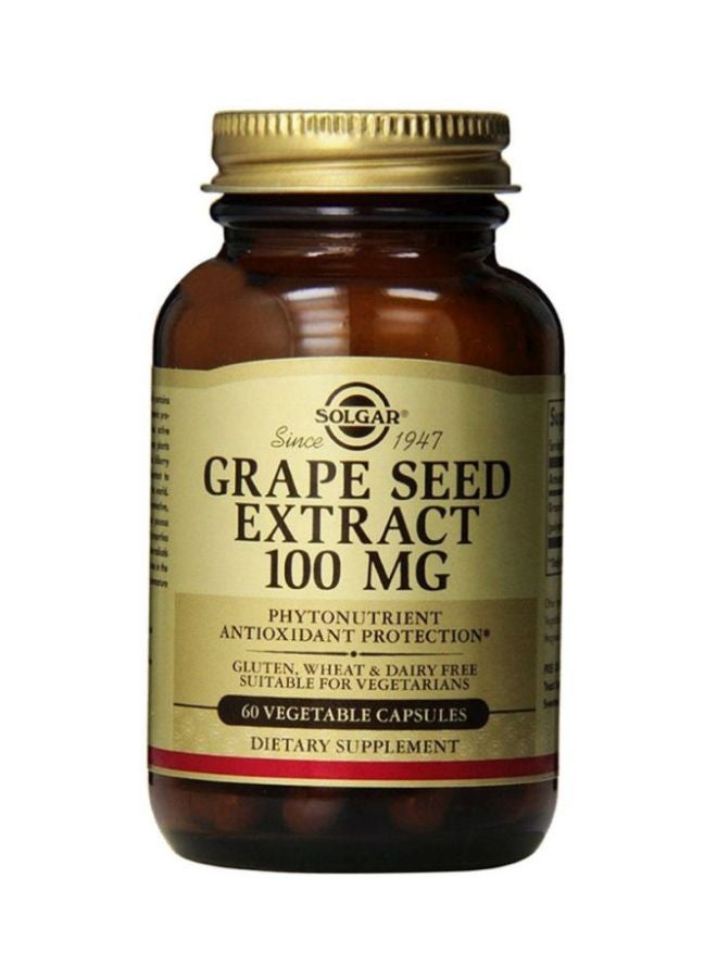 Solgar Grape Seed Extract - 60 Capsules - Image 1
