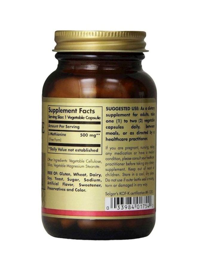 سولجر مكمل غذائي ال-ميثيونين - 90 كبسولة - Image 2