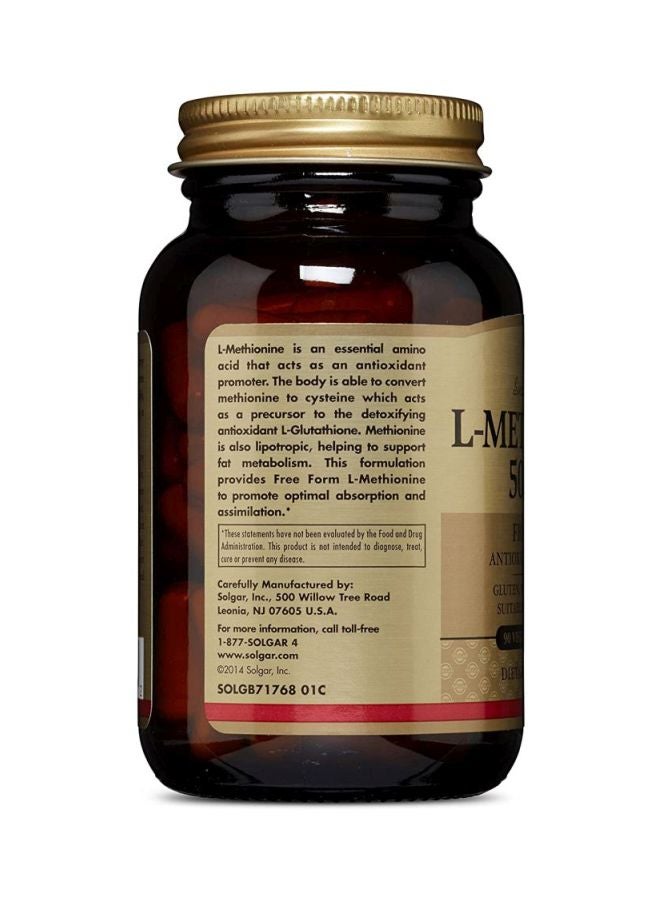 سولجر مكمل غذائي ال-ميثيونين - 90 كبسولة - Image 3