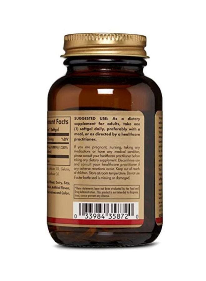 Solgar Vitamin D3 Dietary Supplement 250mcg- 120 Softgels - Image 3