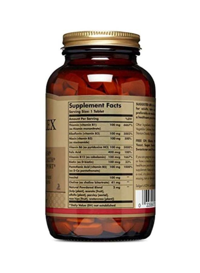 Solgar B-Complex 100 - 250 Tablets - Image 2