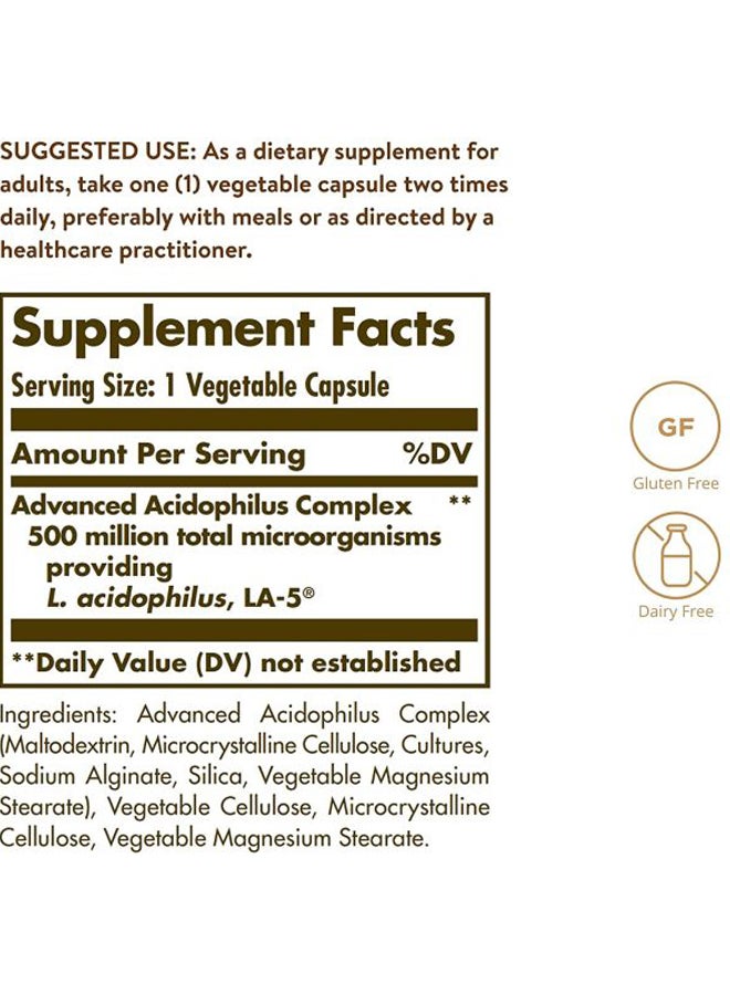 سولجر مكمل أدفانسد+40 أسيدوفيلوس - 120 كبسولة نباتية - Image 4