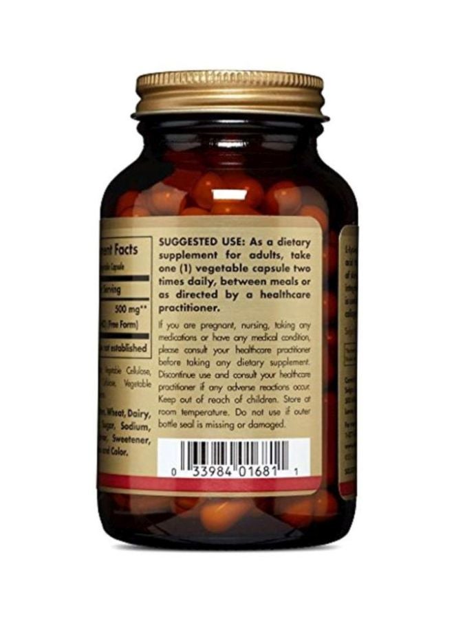 Solgar L-Lysine Supplement - 100 Vegetable Capsules - Image 3