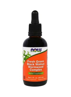 Fresh Green Black Walnut Wormwood Complex Herbal Supplement  60 ml