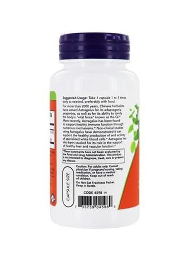 Astragalus Extract 500mg Dietary Supplement - 90 Capsules