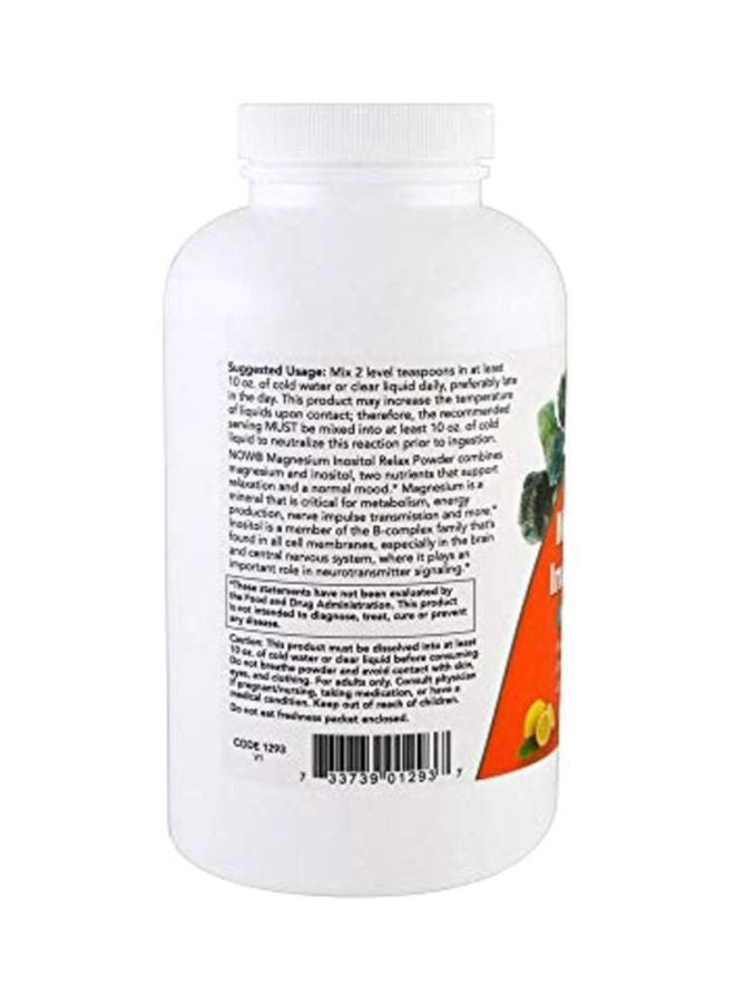 Now Foods - Magnesium Inositol Relax Dietary Supplement - Lemonade - Image 1