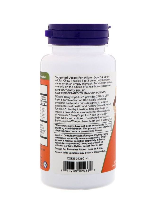 Now Foods - BerryDophilus Gastrointestinal Support  - 60 Chewables - Image 1