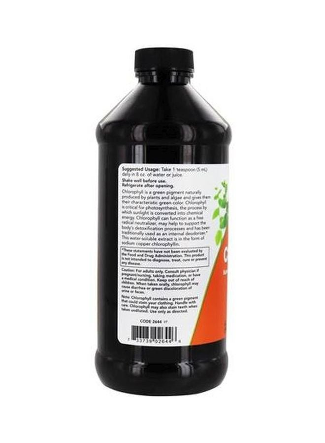 Now Foods Chlorophyll liquid Mint Flavour - Image 2