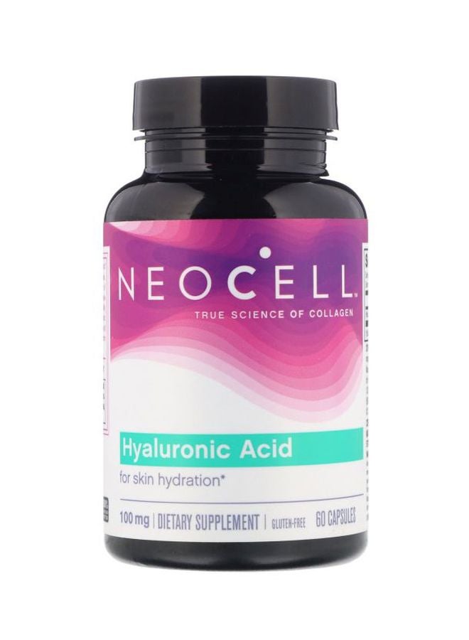 NEOCELL Hyaluronic Acid Dietary Supplement - 60 Capsules - Image 1