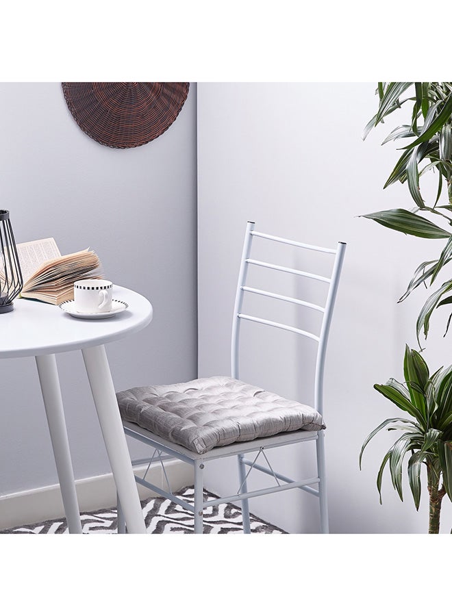 Home Box Chair Pad Grey 40x40centimeter  - Image 4
