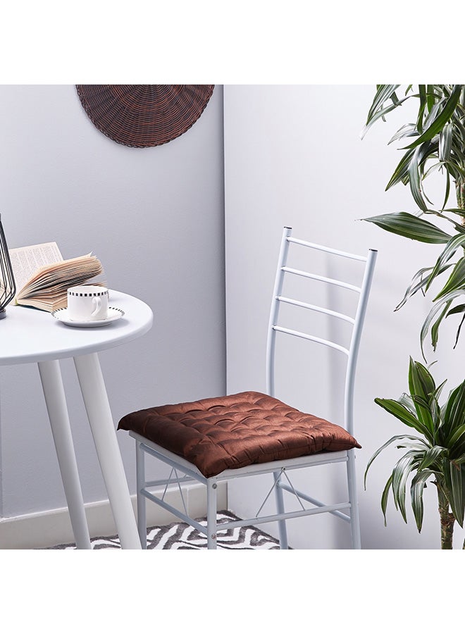 Home Box - Chair Pad Brown 40x40centimeter - Image 1