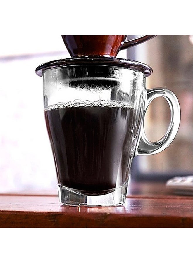 Home Box 6-Piece Americano Glass Mug Set Clear - Image 3