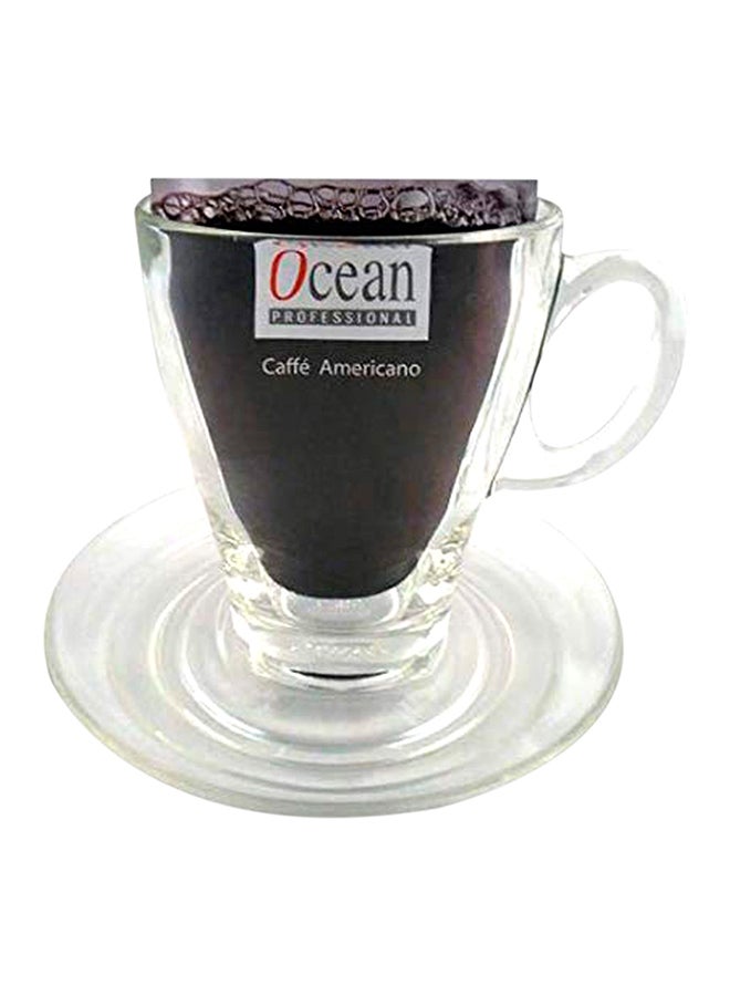 Home Box 6-Piece Americano Glass Mug Set Clear - Image 2