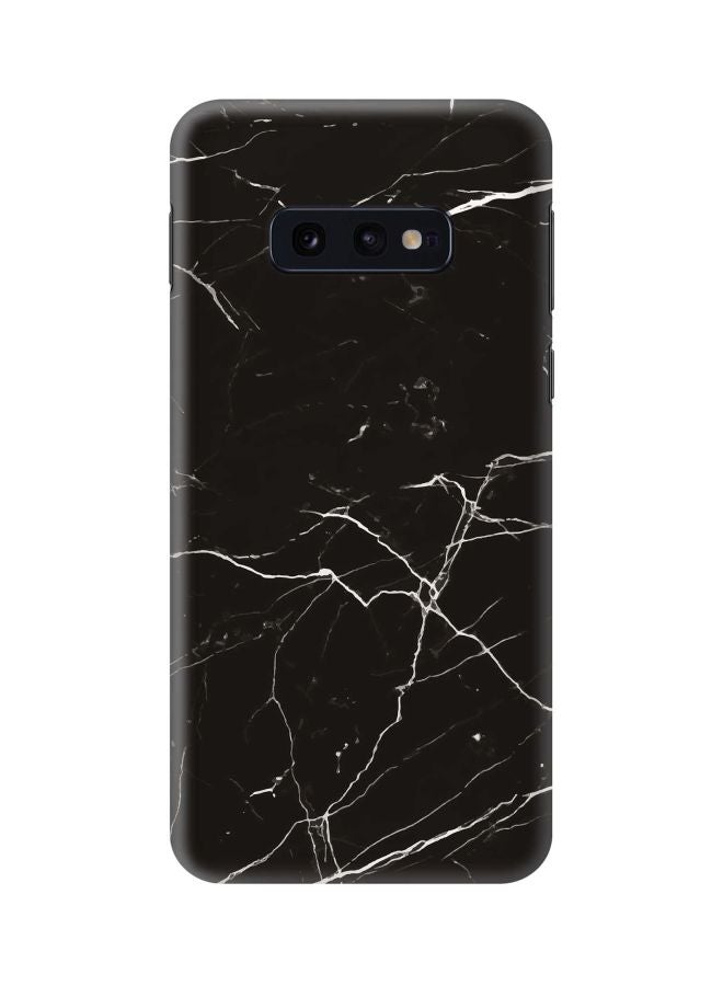 Stylizedd Marble Themed Snap Case Cover For Samsung Galaxy S10e Black/White - Image 1
