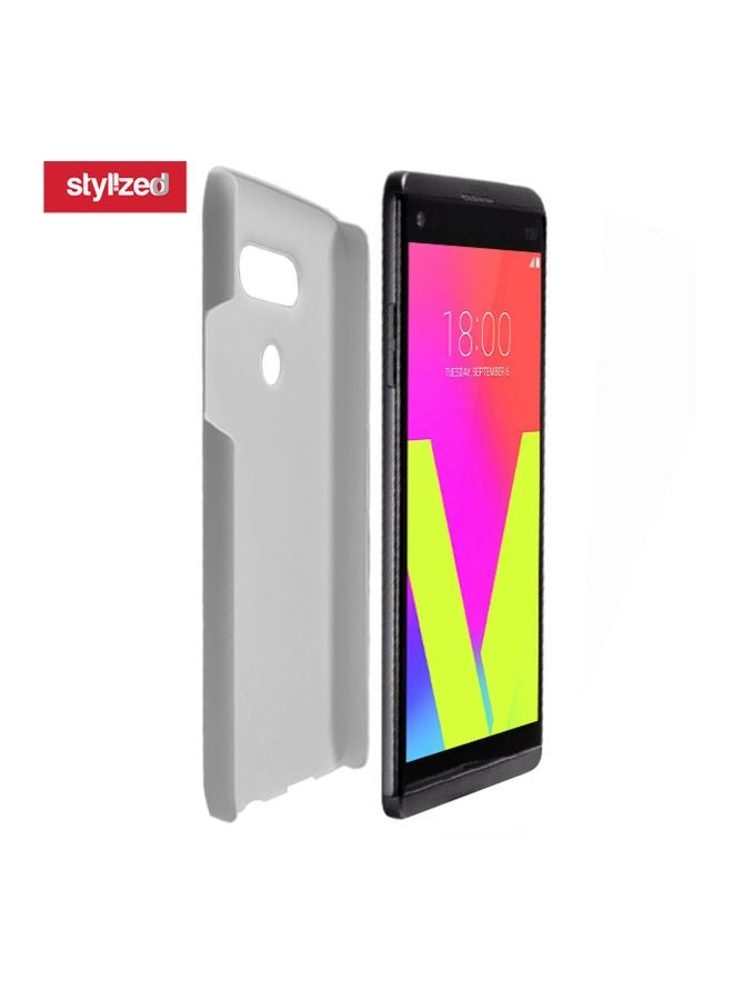 Snap Classic Series Marble Printed Case Cover For LG V20 Grey/White/Black
