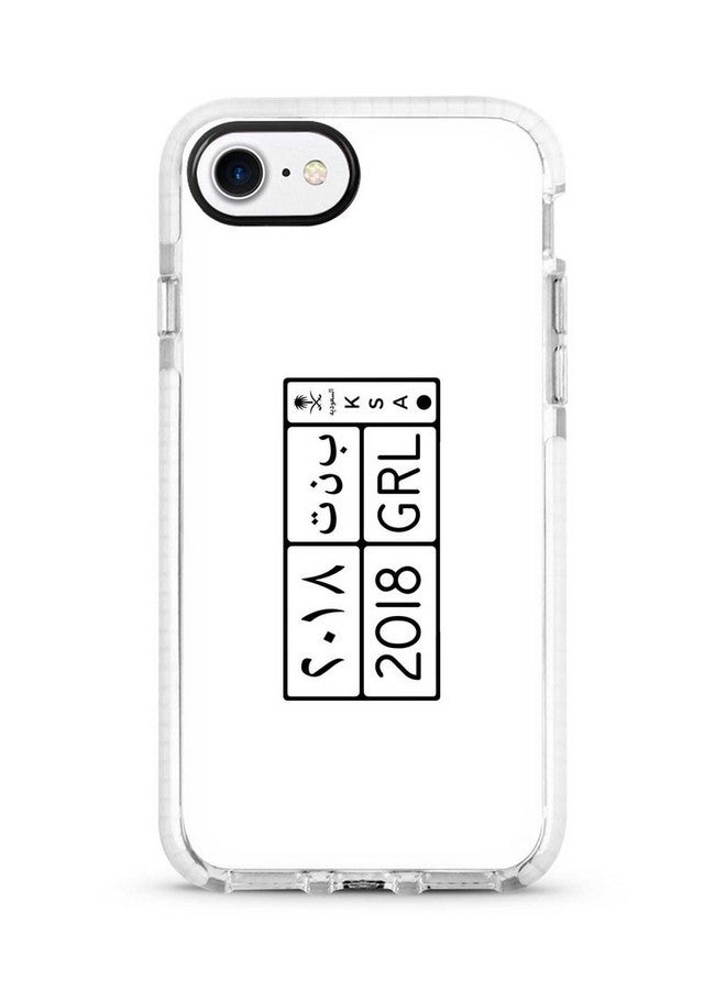 Stylizedd Slim Drop-Proof Dual-Layered Case Cover For Apple iPhone 8- 2018 Grl Full Print - Image 1