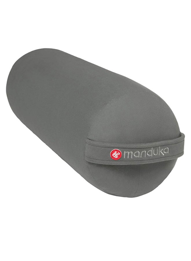 Manduka Round Shaped Enlight Bolster Thunder 27 x 9inch 