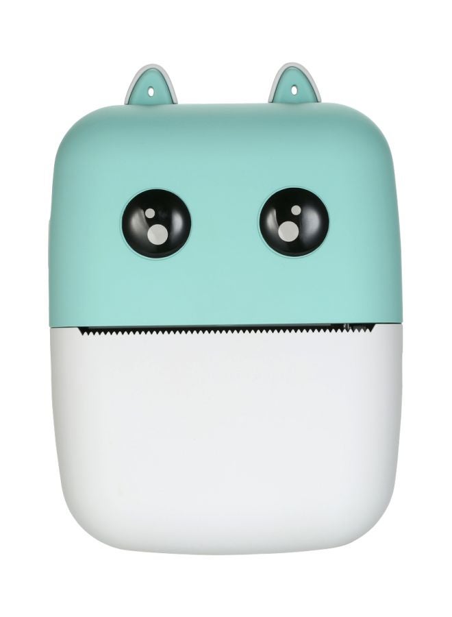 أيبيسي طابعة حرارية بحجم الجيب تعمل بتقنية البلوتوث 10.9x3.8x7.9سم أخضر/أبيض - Image 1