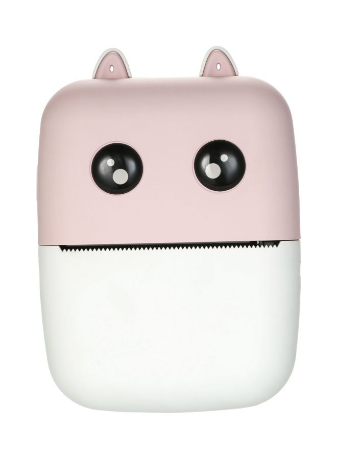 Aibecy Bluetooth Pocket Thermal Printer 10.9x3.8x7.9cm Pink/White - Image 1