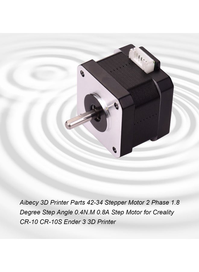 Aibecy Stepper Motor Black/Silver  - Image 2