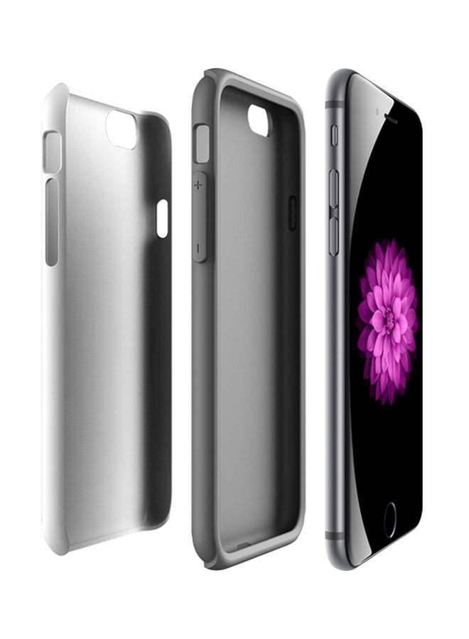 Stylizedd Tough Pro Series Never Look Back Printed Dual Layer Case Cover For Apple iPhone 7 Black/White - Image 2