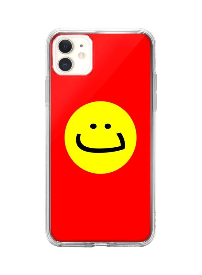 Stylizedd Apple iPhone 11 Clear Classic Case Classic Clear Case Soft TPU Gel Thin Transparent Flexible Cover [ Designed for Apple iPhone 11 Clear Classic Case ] - Ta Smile Full Print Multi Color
