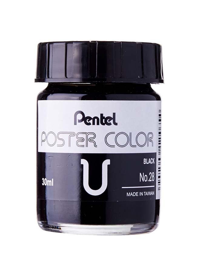 طلاء ملصقات أسود