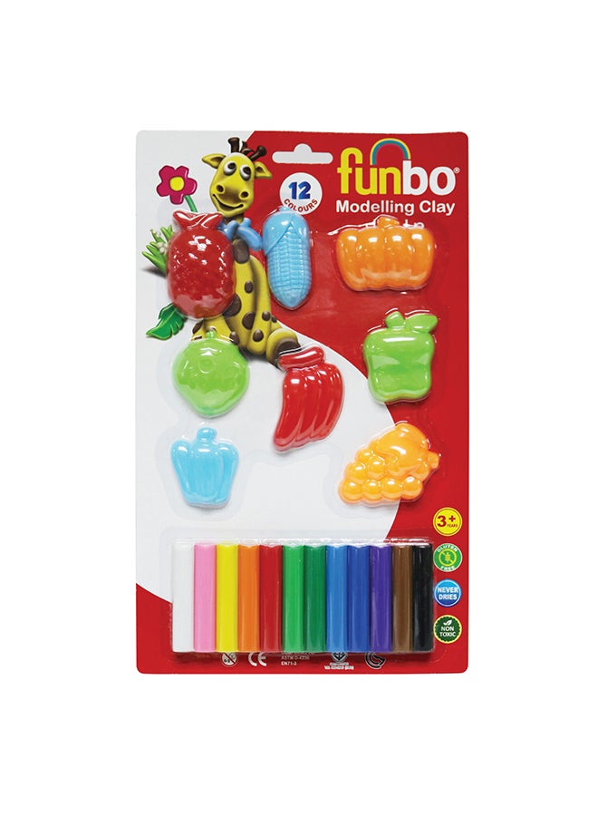Funbo Modelling Clay Set multicolor