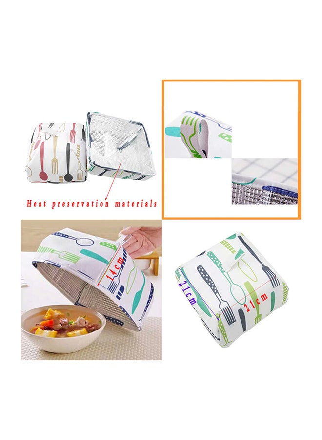 Generic Insulated Table Food Cover Blue 37x37x15cm  - Image 3