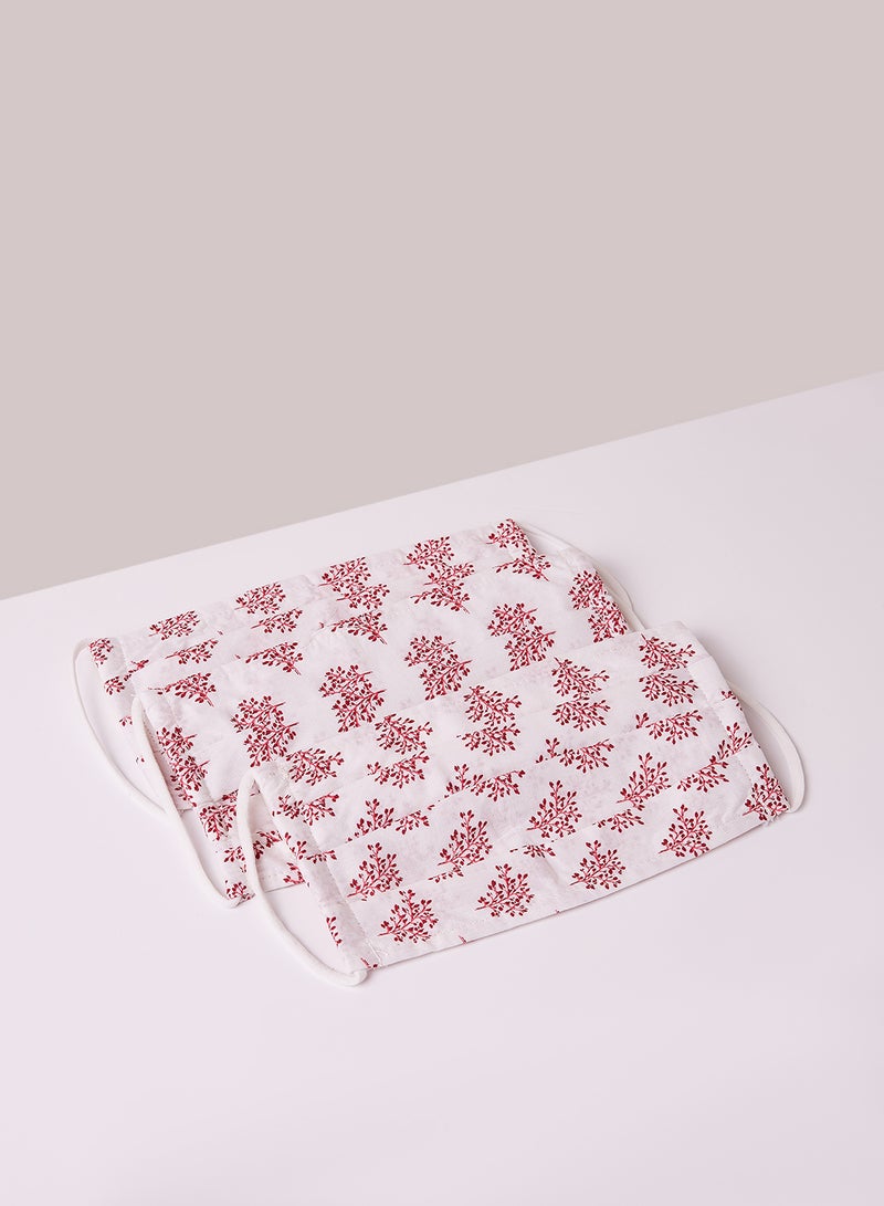 Niya - Pack Of 3 Triple Pleated 3 Layer Viscose Fabric Mask Set - Image 1