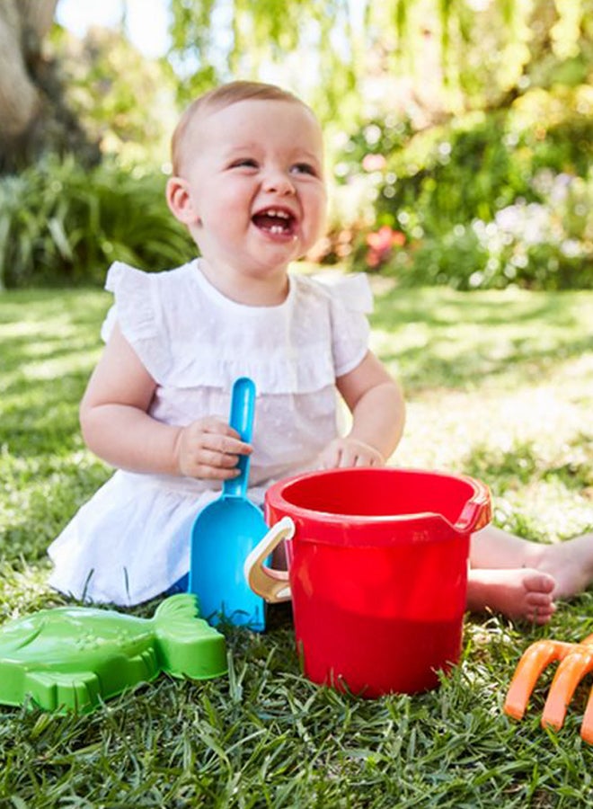 ELC Pack Of 4 Beach Bucket Toys 20cm - Image 2