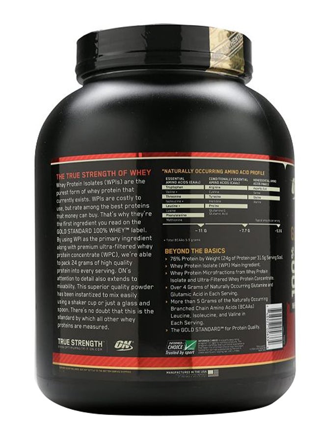 Optimum Nutrition Gold Standard Whey Isolate Protein - Rocky Road - 909 Gram  - Image 3