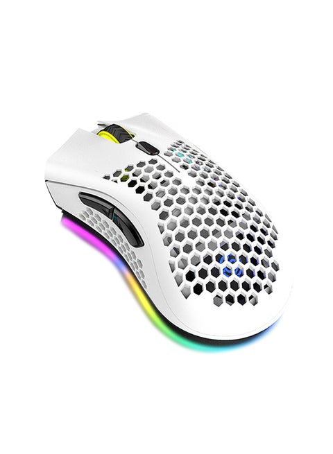 Wireless RGB Gaming Mice White