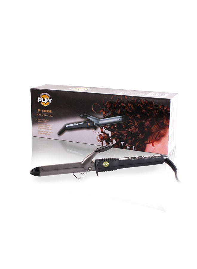 PLAY Hair Curler Grey/Black 32cm - Image 3