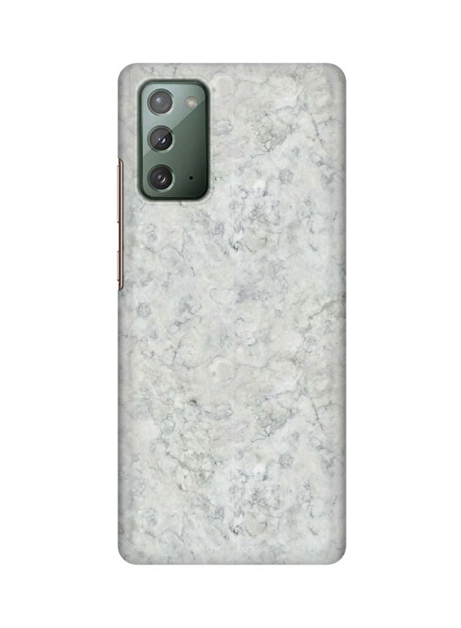 Stylizedd Marble Texture Printed Protective Case For Samsung Galaxy Note 20 Grey - Image 1