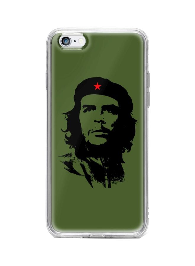 Stylizedd Classic Clear Series Che Guevara Printed Case Cover For Apple iPhone 6s/6 Green/Black - Image 1