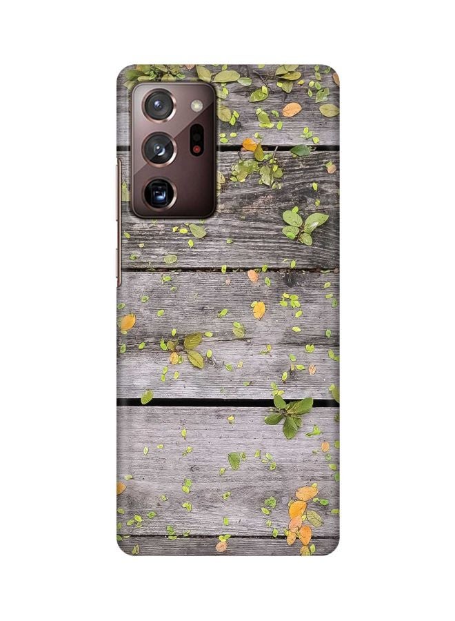 Stylizedd Snap Classic Series Backyard Patio Printed Case Cover For Samsung Galaxy Note 20 Ultra Grey/Green