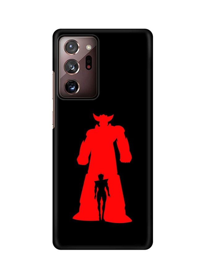 Stylizedd Snap Classic Series Grendizer Printed Case Cover For Samsung Galaxy Note 20 Ultra Black/Red - Image 1