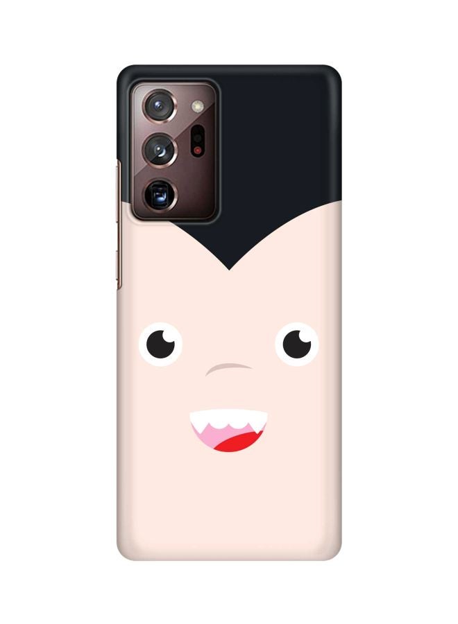 Stylizedd Snap Classic Series Cute Dracula Printed Case Cover For Samsung Galaxy Note 20 Ultra Beige/Black/Red