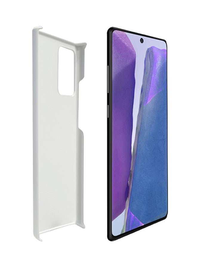 Stylizedd - Snap Classic Series Rolling Seasons Printed Case Cover For Samsung Galaxy Note20 Black/White/Blue - Image 1