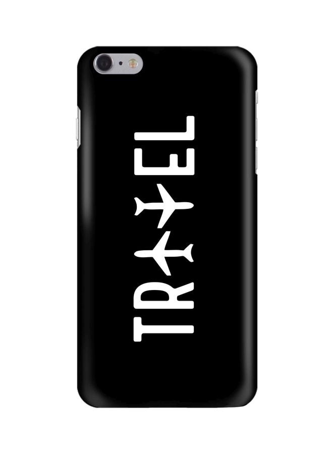 Stylizedd Classic Series Travel Printed Case Cover For Apple iPhone 6s Plus/6 Plus Black/White - Image 1