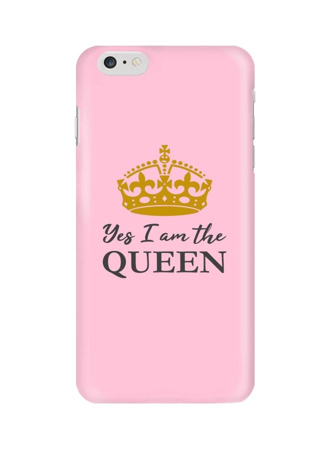 ستايلايزد غطاء حماية واقٍ لهواتف أبل آيفون 6S/ 6 بطبعة "Yes I'm The Queen" - Image 1