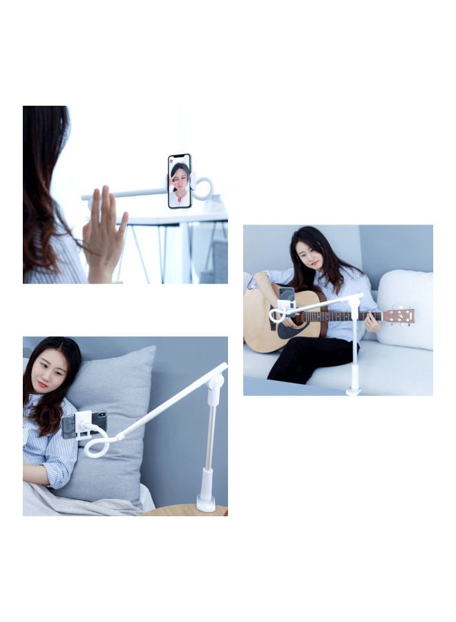 Baseus Rotating Stand Phone Holder Silver/White  - Image 2