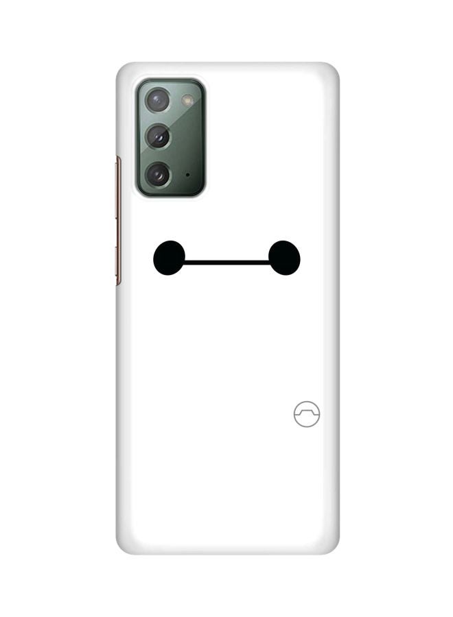 Stylizedd Bmax Printed Protective Case For Samsung Galaxy Note 20 White/Black - Image 1