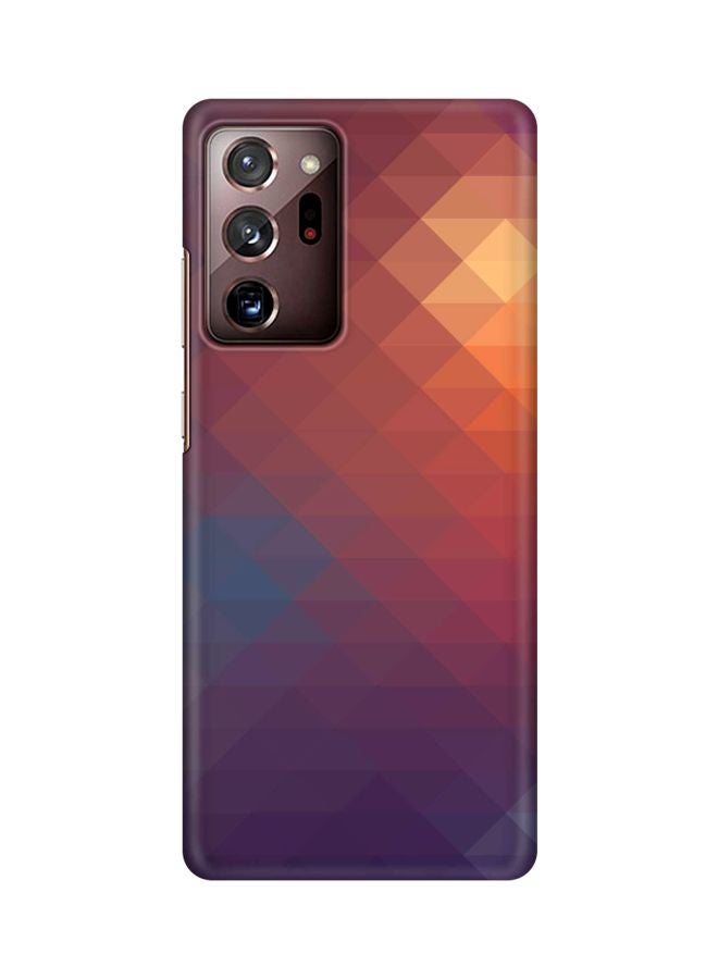 Stylizedd Snap Classic Series Copper Prism Printed Case Cover For Samsung Galaxy Note 20 Ultra Copper/Blue/Yellow