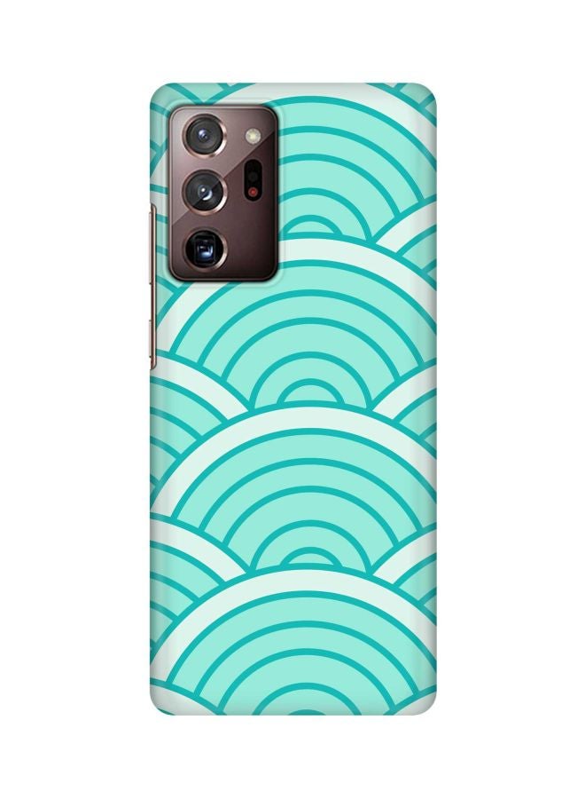 Stylizedd Snap Classic Series Green Arch Printed Case Cover For Samsung Galaxy Note 20 Ultra Blue/White