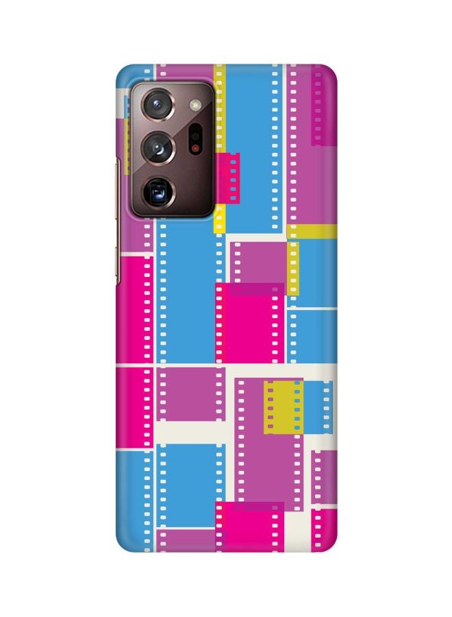 Stylizedd Classic Series Film Strips Printed Case For Samsung Galaxy Note 20 Ultra Pink/Blue/Yellow - Image 1