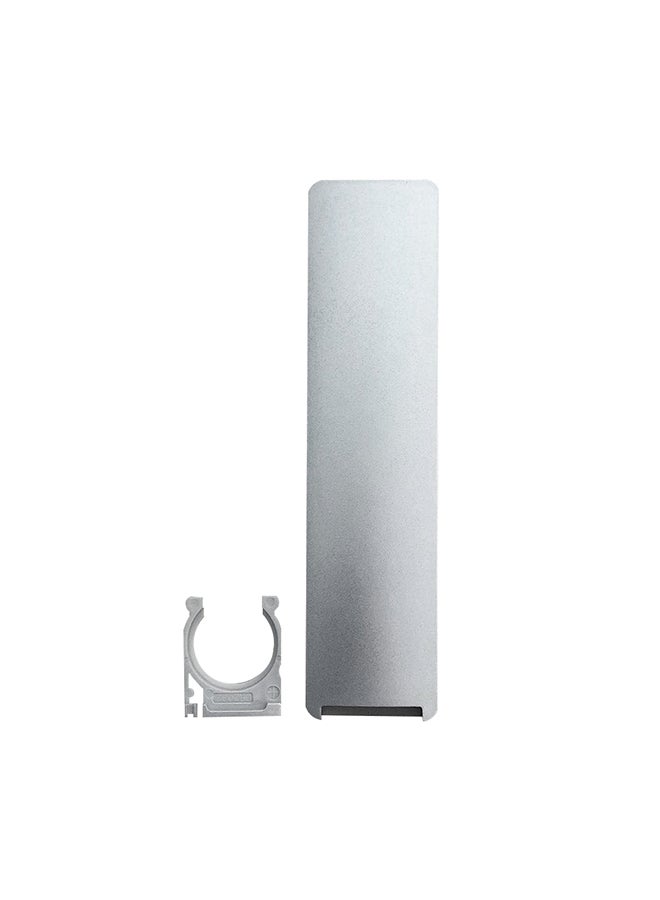 Generic - Smart Replacement Remote Control for Apple TV Mini Size TV Remote Controller Easy to Grab Silver Silver - Image 1